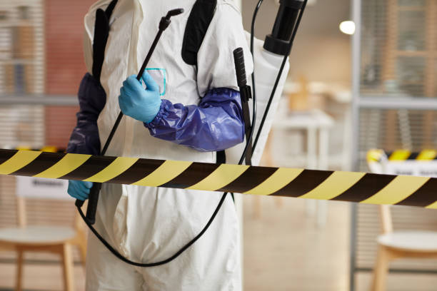 Professional Trauma Scene Cleanup technician working in Trenton, MI